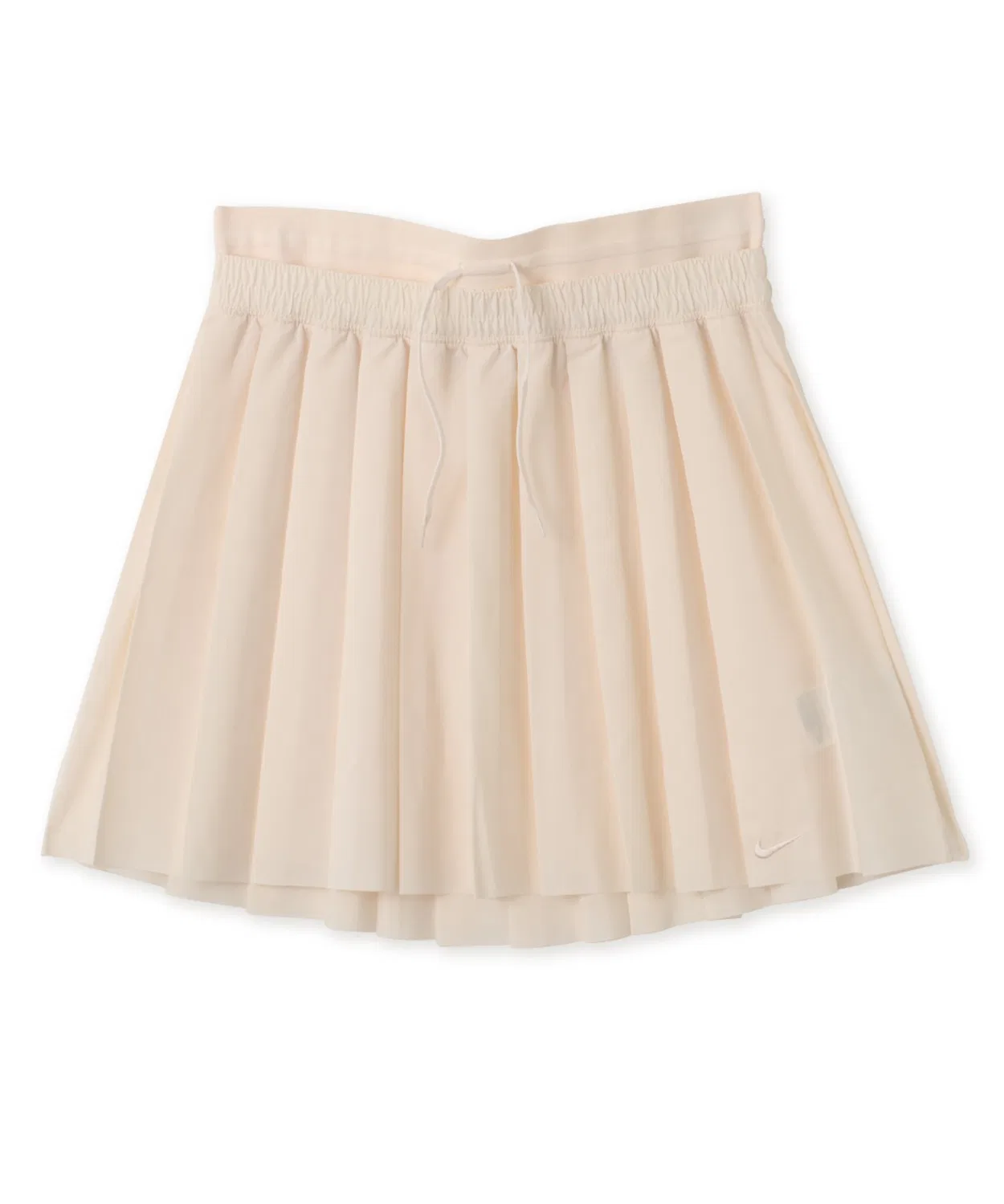 Женская мини-юбка с принтом Knife Pleat NIKE, Beige