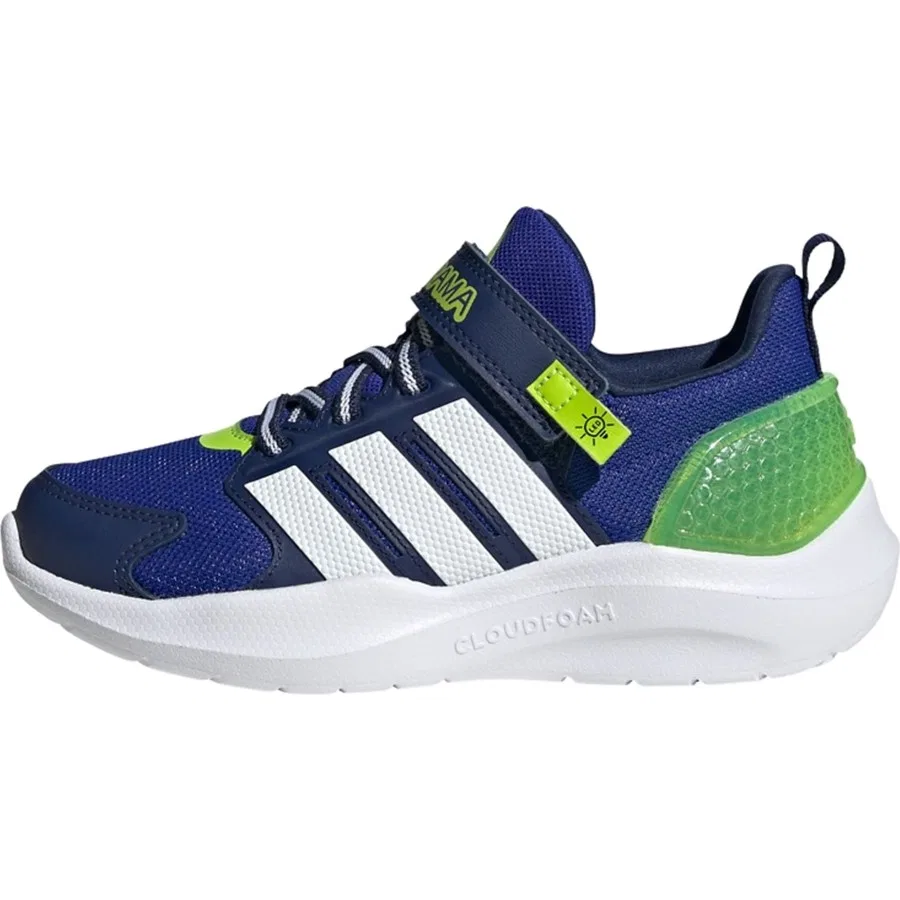Детские кроссовки с LED-подсветкой Lightorama Runner adidas, Сине-белый — фото 2