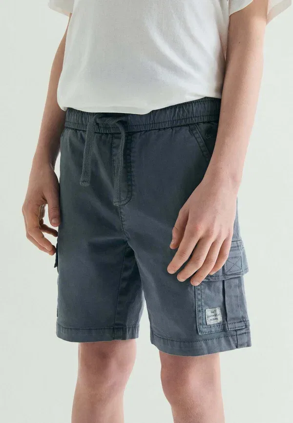 Шорты карго хлопковые Adam cargo shorts Scalpers, темно-синий — фото 2
