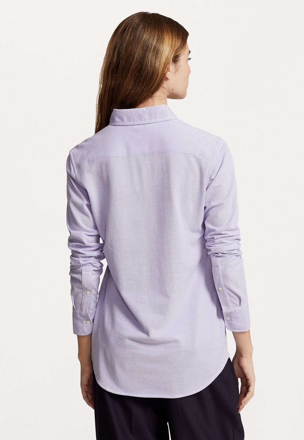 Рубашка Long Sleeve Button Front Shirt Polo Ralph Lauren, цвет hyacinth — фото 3