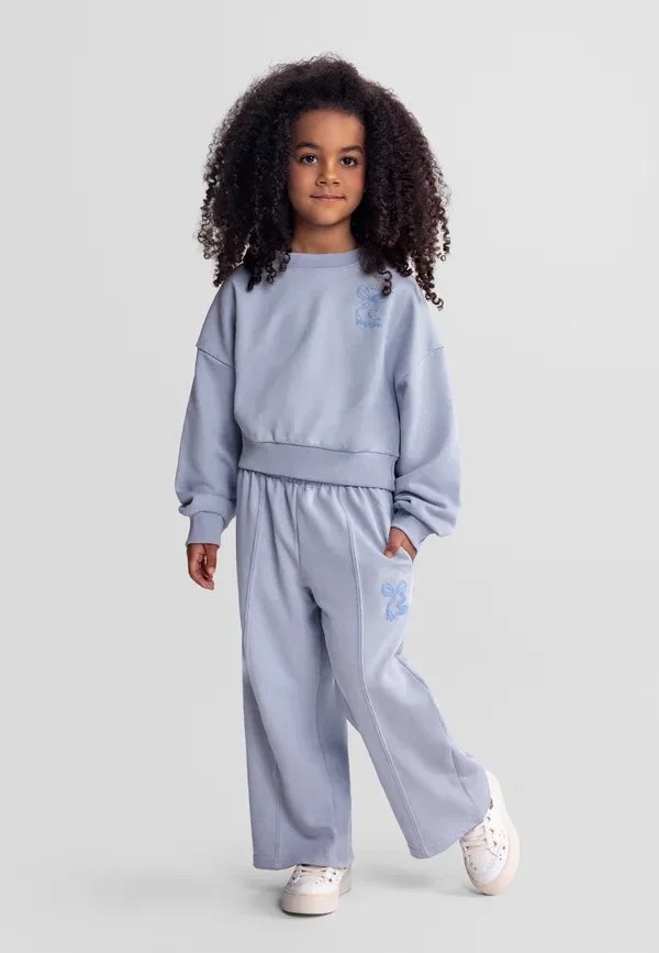 Спортивный костюм из футера, Minoti, Light Blue, светло-голубой