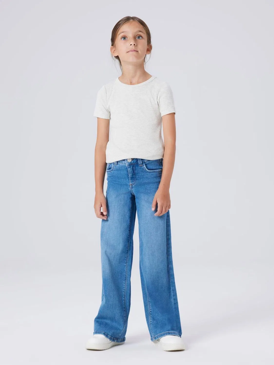 Джинсы Wide Leg Jeans Name It, Mid Blue