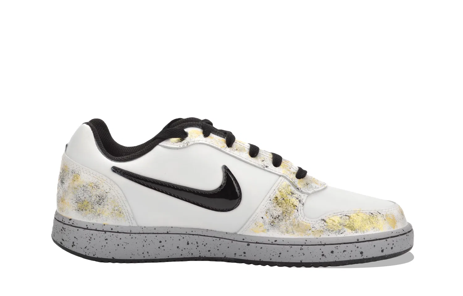 Детские кроссовки с принтом Nike EBERNON Skateboard Shoes, Gold — фото 4