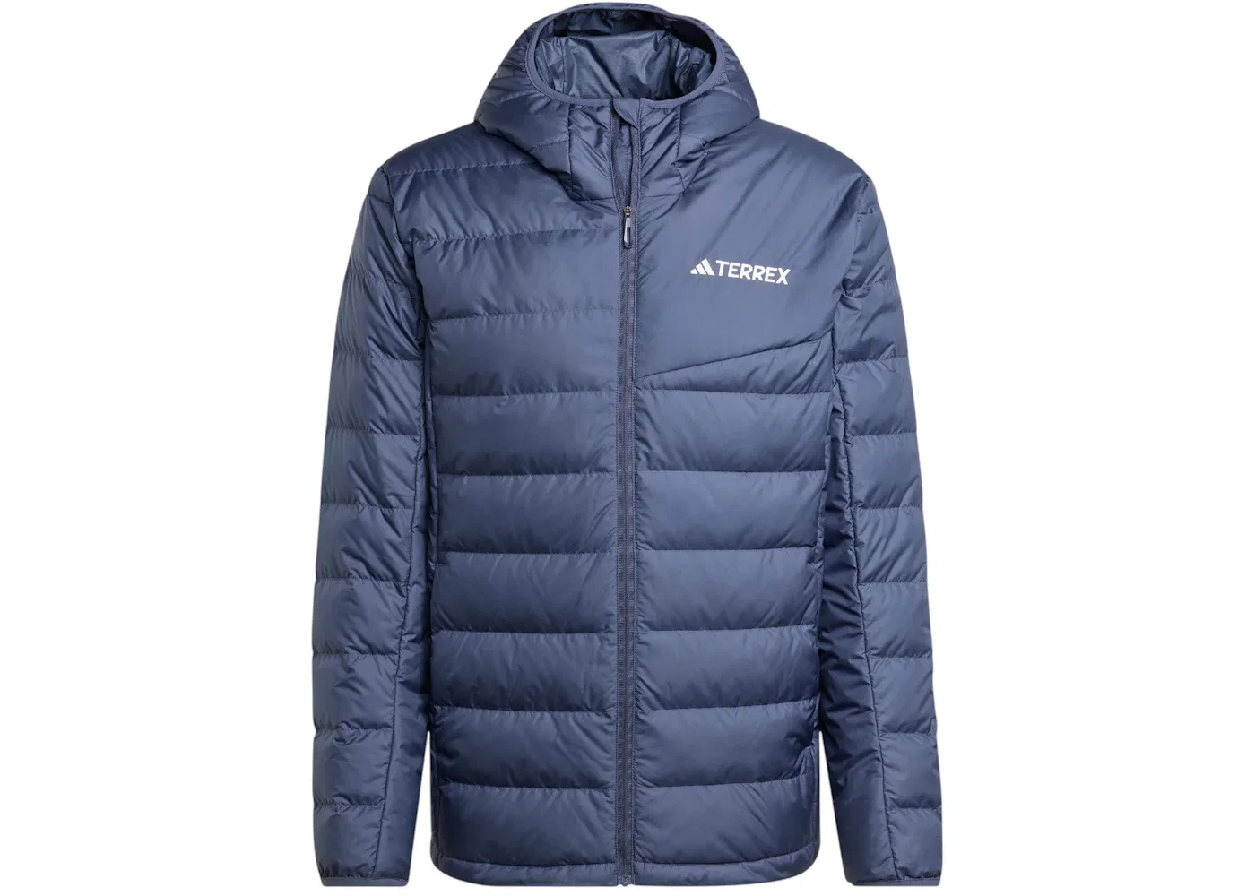 Мужской пуховик с капюшоном Terrex Multi Light Down Climawarm Adidas, цвет Shadow Navy