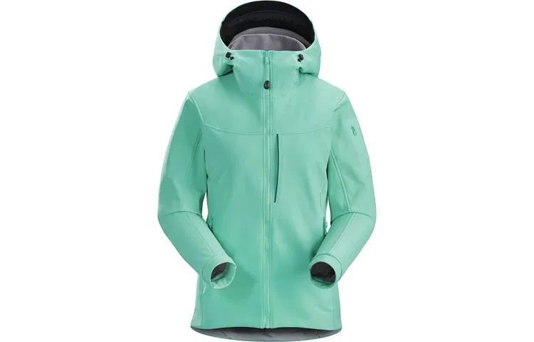 Женская софтшелл-куртка с капюшоном Gamma MX, Arcteryx, Zaffre — фото 3