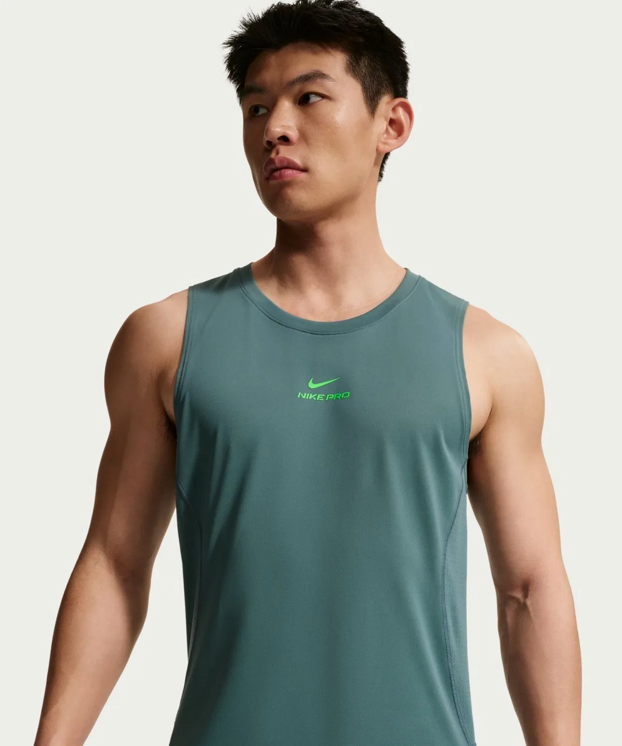 Мужской топ без рукавов NIKE NP DF NPT TANK, Green