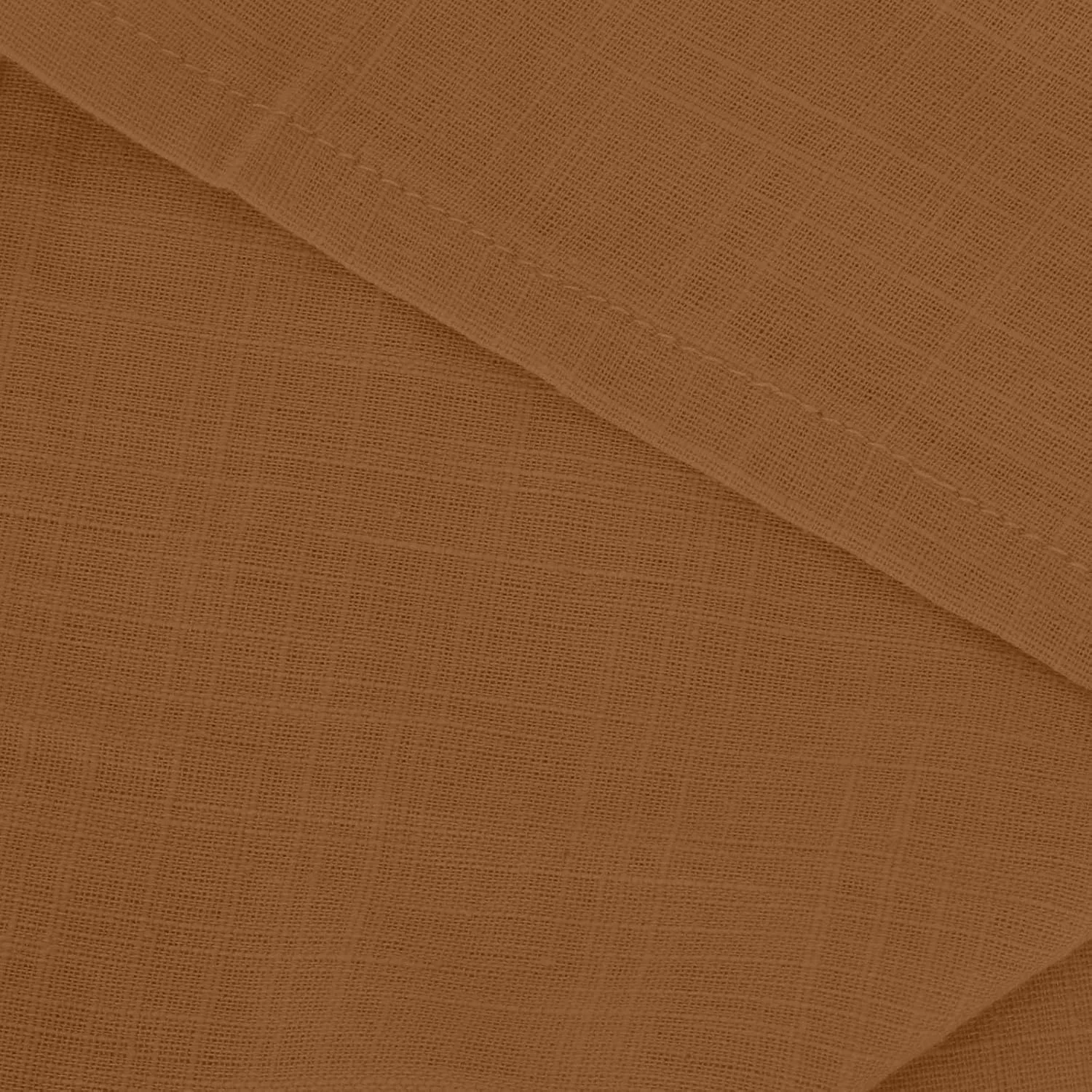 Повседневная блуза с длинным рукавом, Cotton Linen, коричневый — фото 4