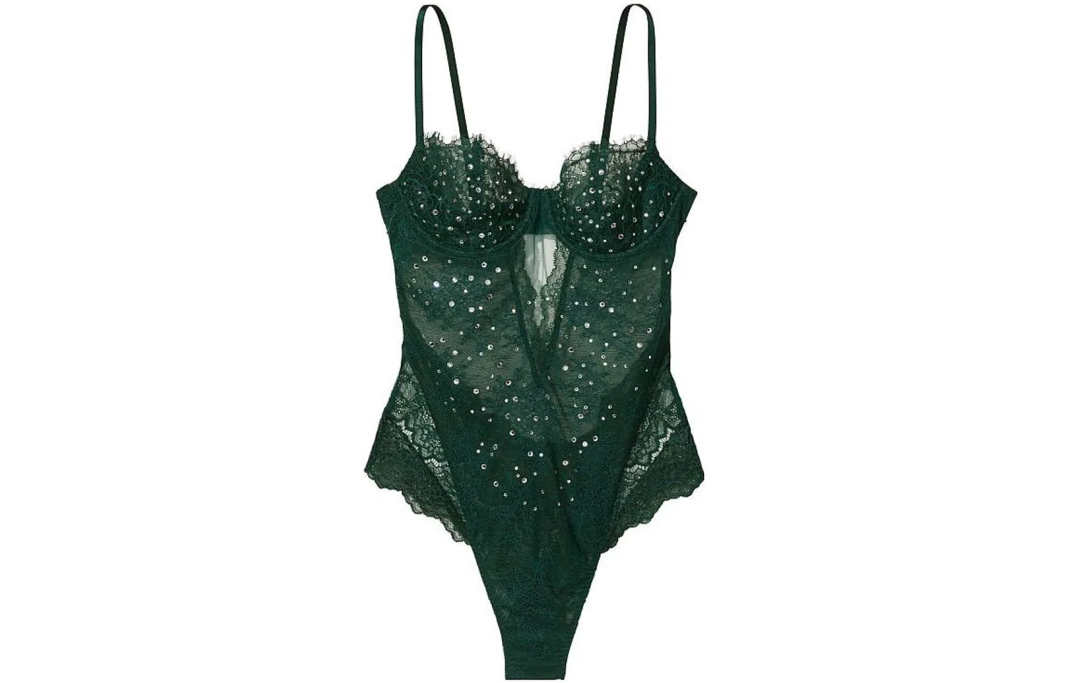 Боди Victoria's Secret, Elegant Green
