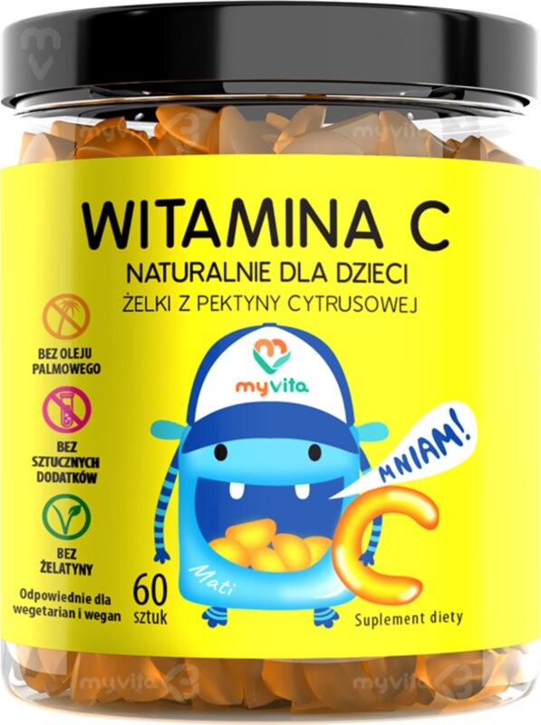 

Добавка с витамином С MyVita Naturalne Żelki Witamina C