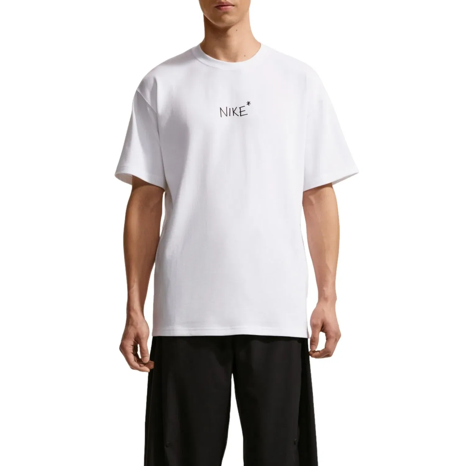 Мужская футболка Oversized T-Shirt 'White' Nike, белый — фото 3