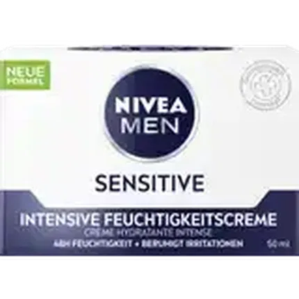 Крем для лица интенсивно увлажняющий Nivea Men Sensitive, 50 мл