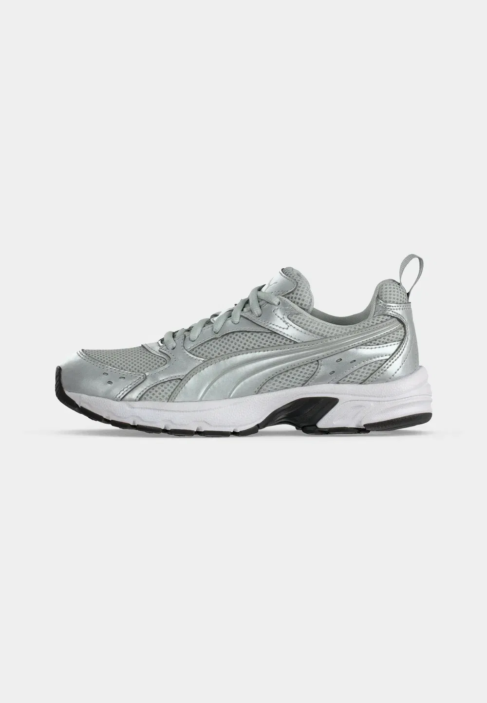 Milenio tech jr унисекс - кроссовки Puma, Cool Light Gray/Silver-Coloured — фото 2