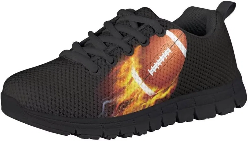 Детские кроссовки для мальчиков с принтом PinUp Angel, Cool Fire Fly Rugby Football — фото 2