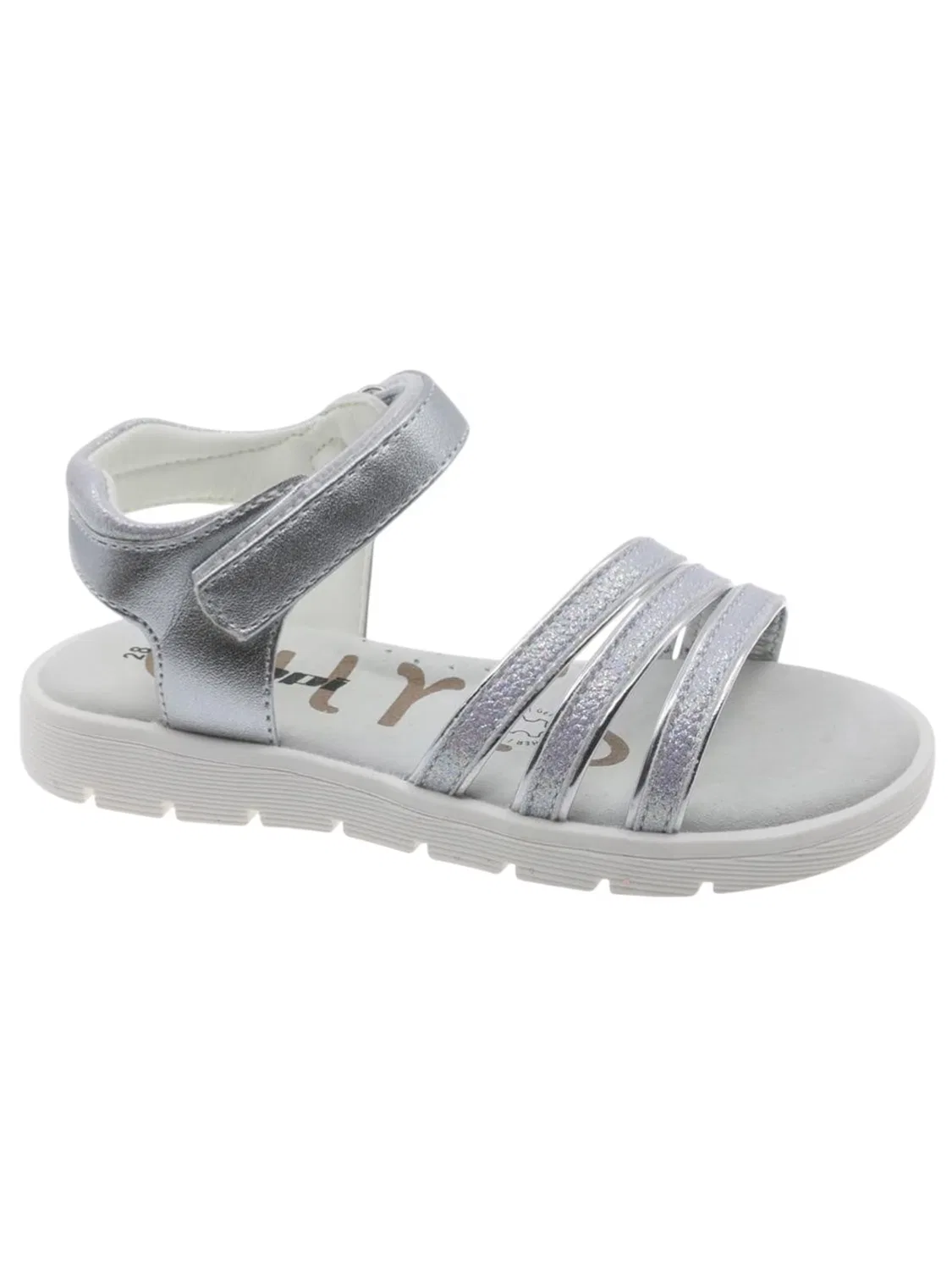 Сандалии Beppi Casual Sandal серебристого цвета