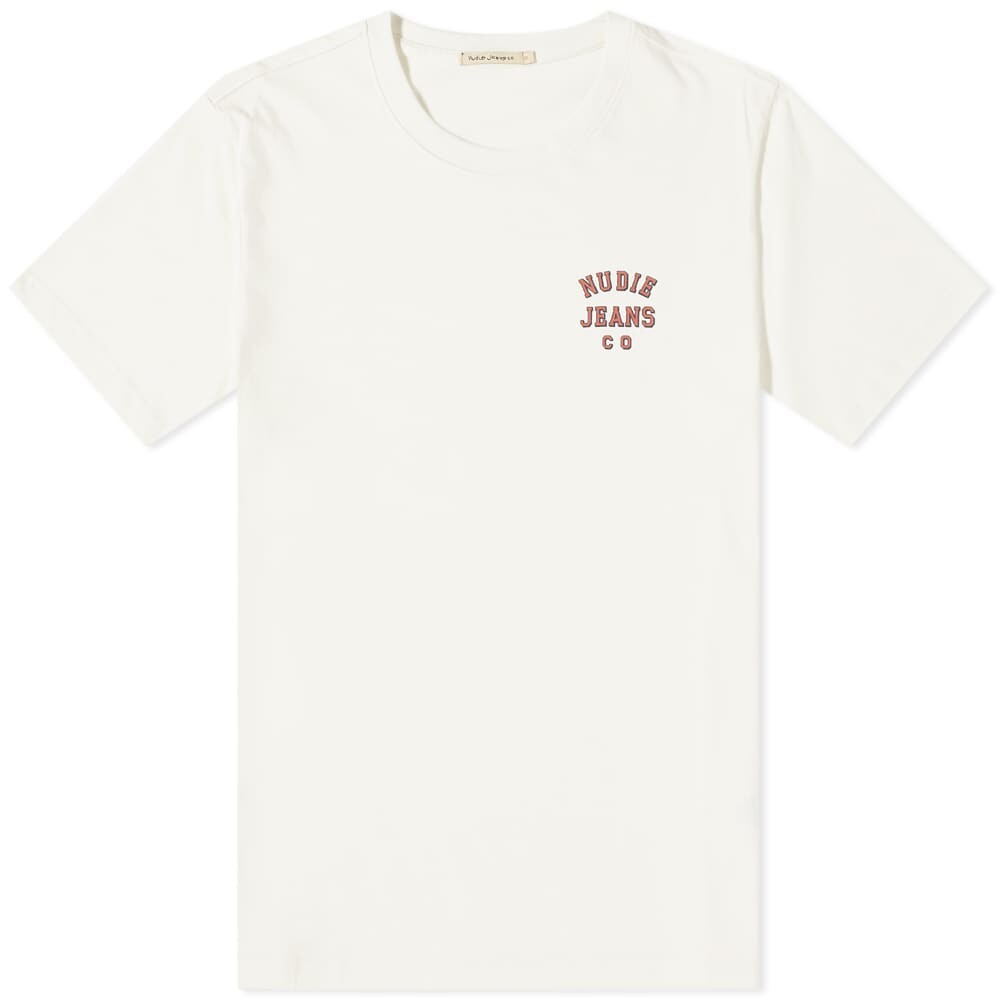

Футболка Nudie Roy Logo Tee, Белый, Футболка Nudie Roy Logo Tee