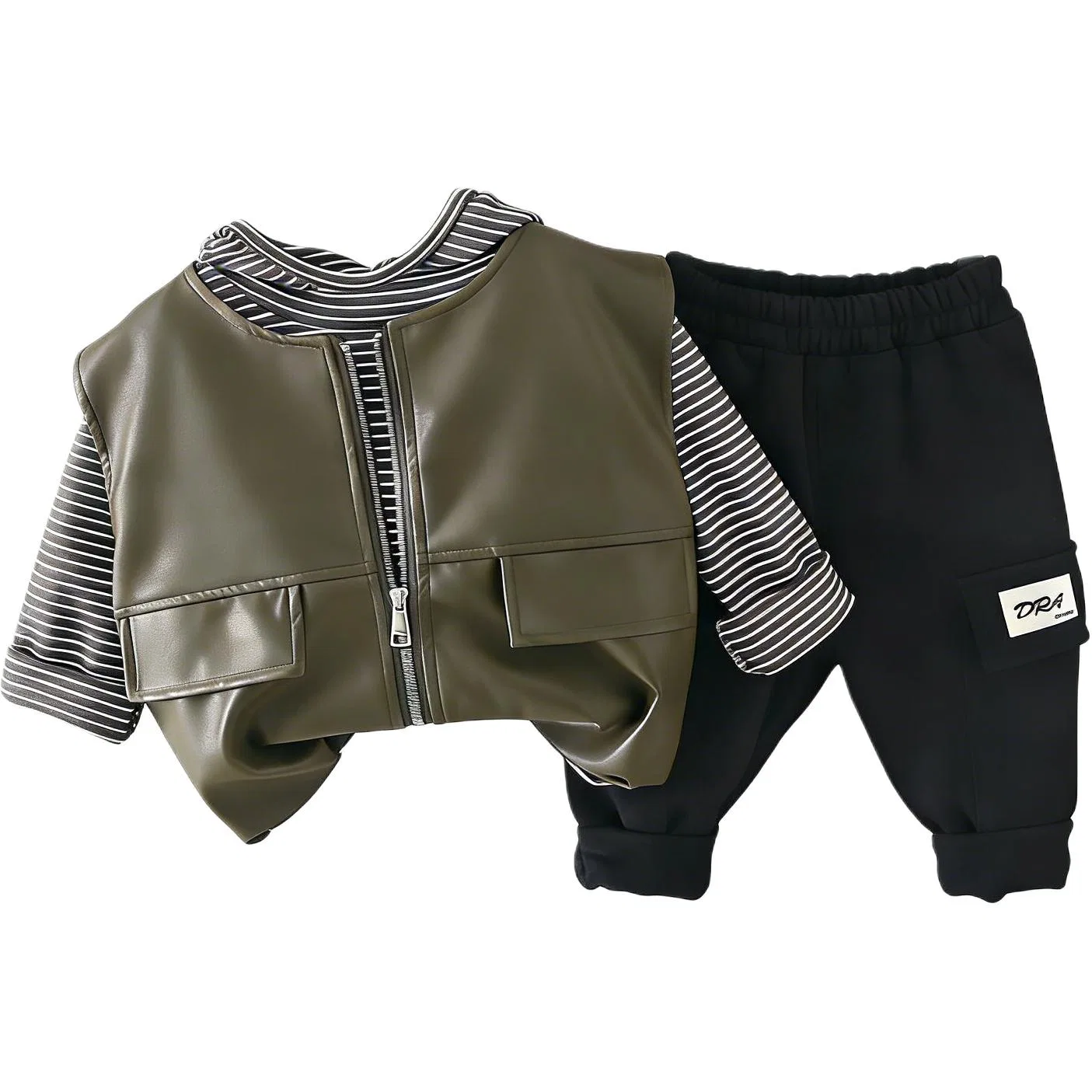 Детский спортивный комплект из 3 предметов Lanza, Army Green