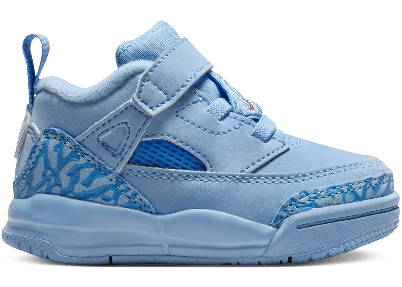 Детские кроссовки Lifestyle Jordan Spizike Low, Football Blue/University Red/Fountain Blue