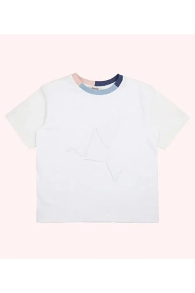 Детская футболка с коротким рукавом Panço, White