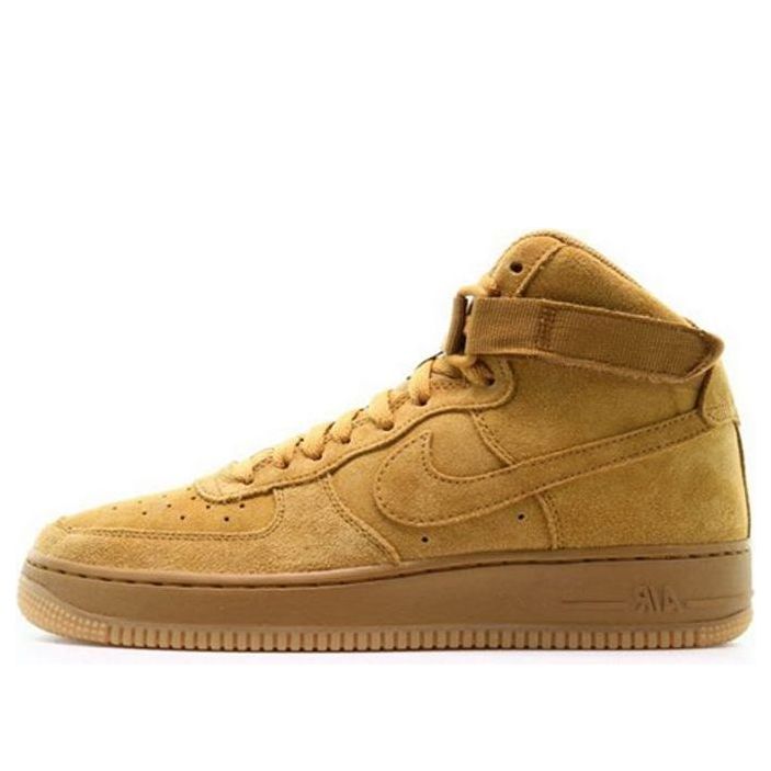 

Кроссовки (GS) Nike Air Force 1 High LV8 'Wheat' 807617-701, коричневый