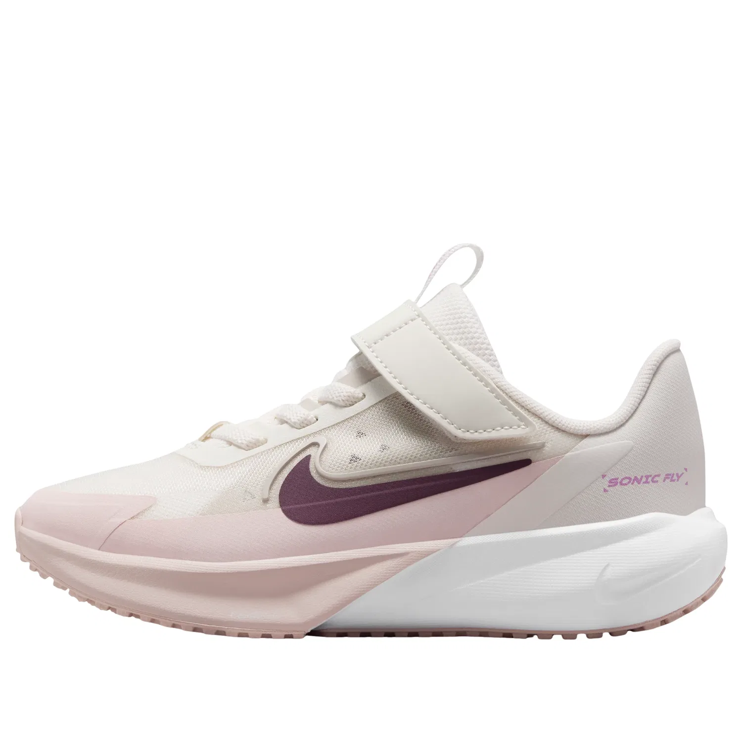 Детские кроссовки с текстильным верхом Sonic Fly 'Phantom' Nike, Phantom/Cream 2/Silt Red/Tattoo