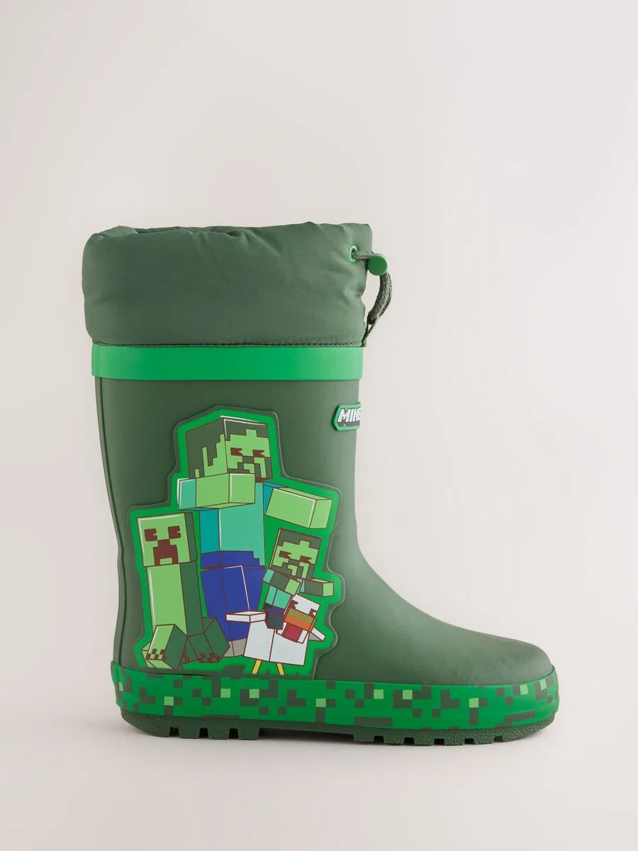 Резиновые сапоги Next Rubber Boots в травянисто-зеленом, светло-зеленом и темно-зеленом цветах — фото 2