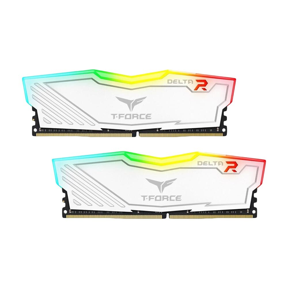 

Оперативная память Team Group T-Force Delta RGB 32 Гб (2х16), DIMM DDR4, 3600 МГц, TF4D432G3600HC18JDC01