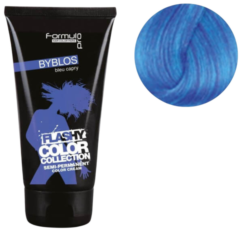 

Краска для волос Formul Pro Flashy Color, оттенок Byblos Bleu Capry, 100 мл