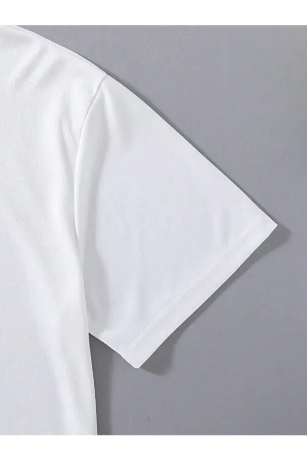 Детская футболка для мальчиков с принтом Jennie from blackpink printed Magors, White-1 — фото 2