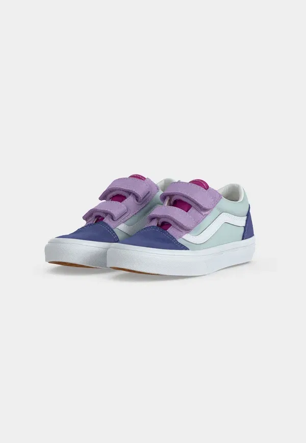 Кроссовки кожаные Old Skool Vans, Multi-coloured, мультиколор — фото 3