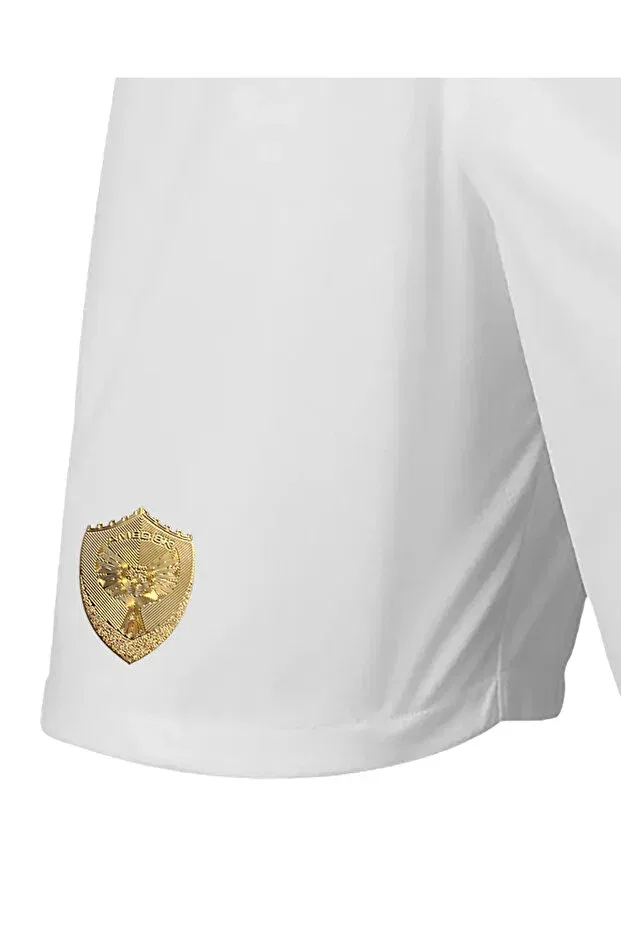 Детские шорты для девочек с принтом Amedspor 25/26 children's shorts Amedstore, White — фото 2