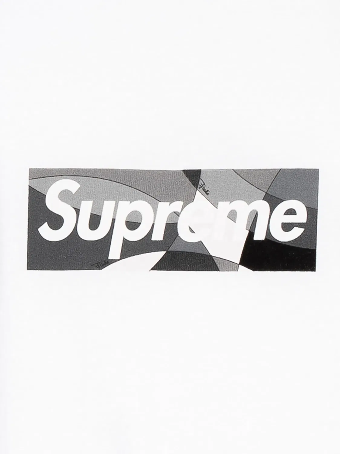 Футболка Box Logo Supreme, белый — фото 3
