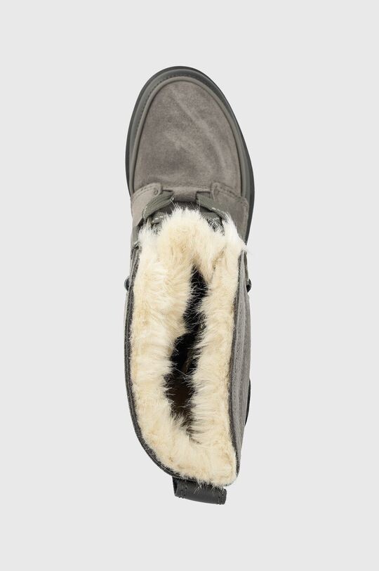 Зимние ботинки Sorel Torino II Tall из натуральной кожи, серый — фото 4