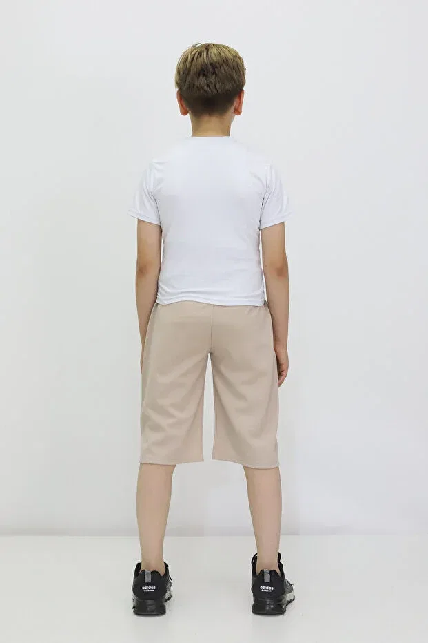 Детские шорты для девочек хлопковые Cmc, Nude Color — фото 4