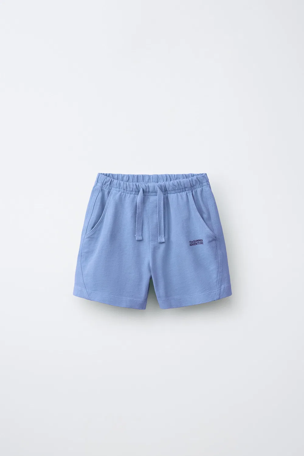 Плотные бермудские шорты ZARA, Mid-Blue