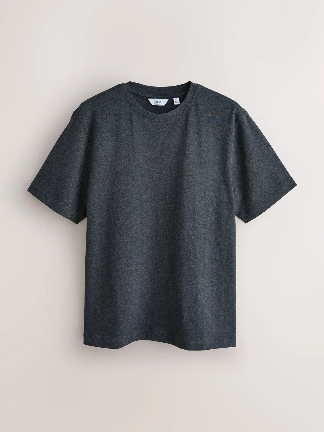 Футболки Regular Fit, набор 3 шт Next, серый меланж/хаки зеленый/светло-синий — фото 2