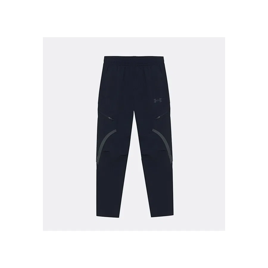Детские спортивные штаны-карго с утяжкой Under Armour, Черный — фото 2