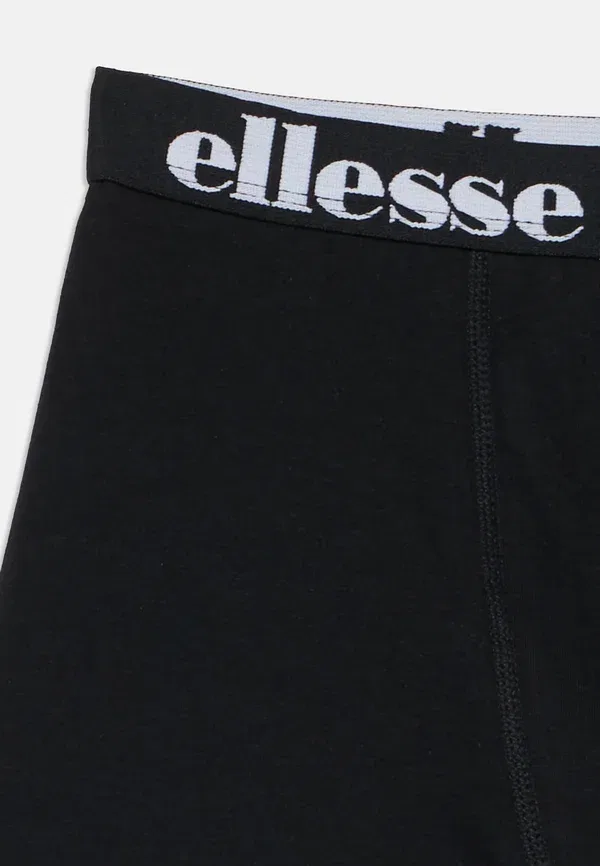 Комплект из 5 боксерских трусов Emario Ellesse, черный/светло-голубой — фото 4