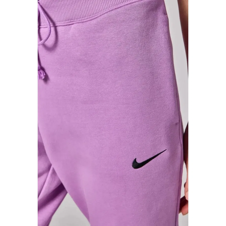 Спортивные брюки с высокой посадкой Phoenix Fleece Nike, Сиреневый — фото 3
