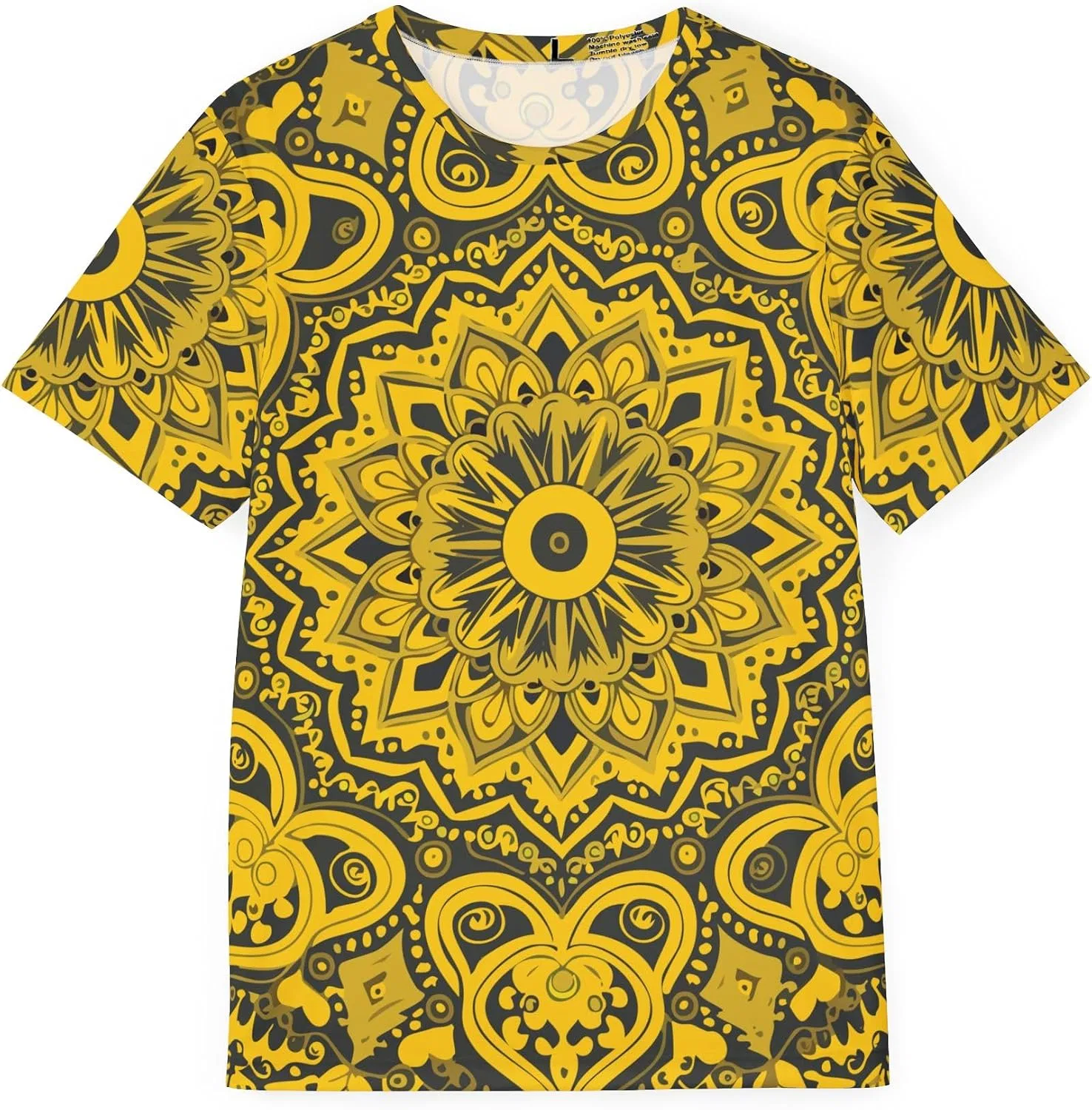 Футболка с индийским принтом Mandala Tee, Multicolor
