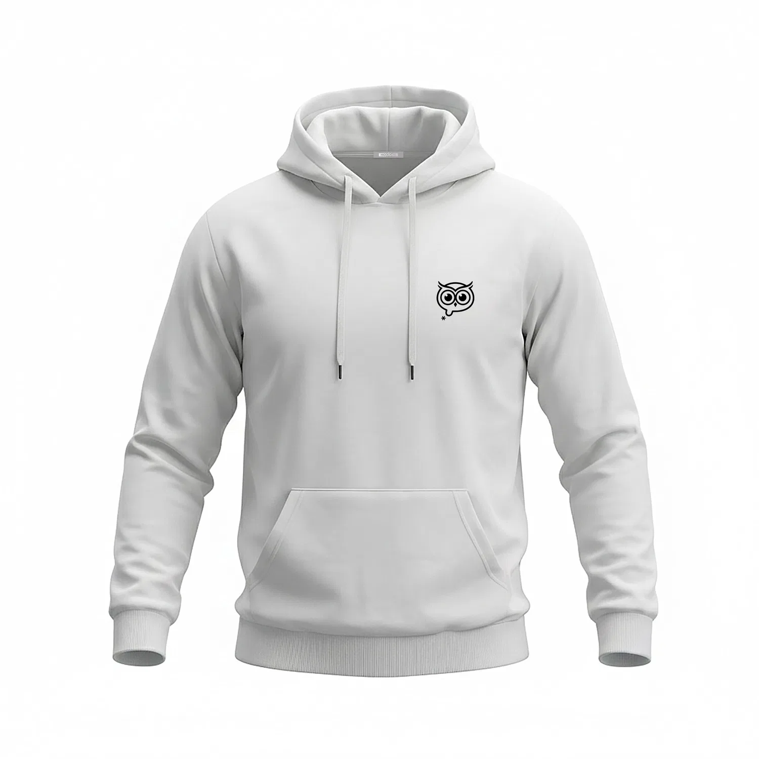 Детский худи с капюшоном с принтом Unisex Red Bean, White