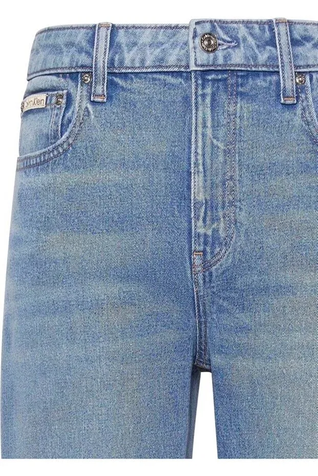 Женские джинсы хлопковые Calvin Klein, Blue — фото 3