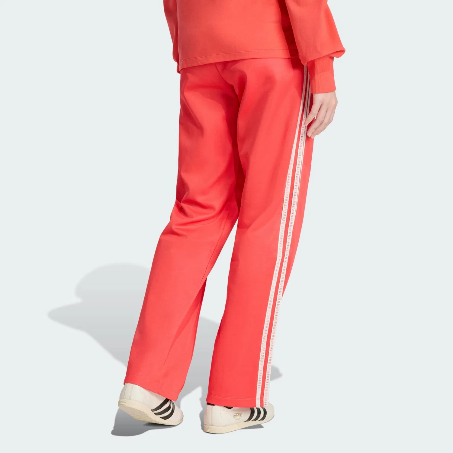 Брюки Adidas Originals Regular Pants Firebird красного цвета — фото 3