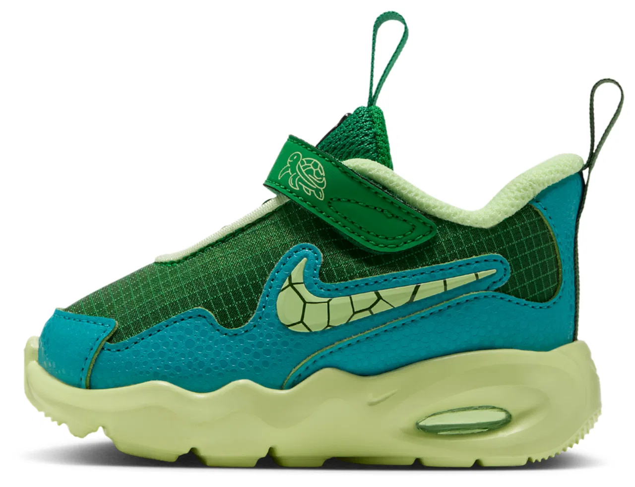 Детские кроссовки для мальчиков с шнуровкой Nike Air Max Nova SE, Nike, Lucky Green Lt Liquid Lime Energy — фото 2