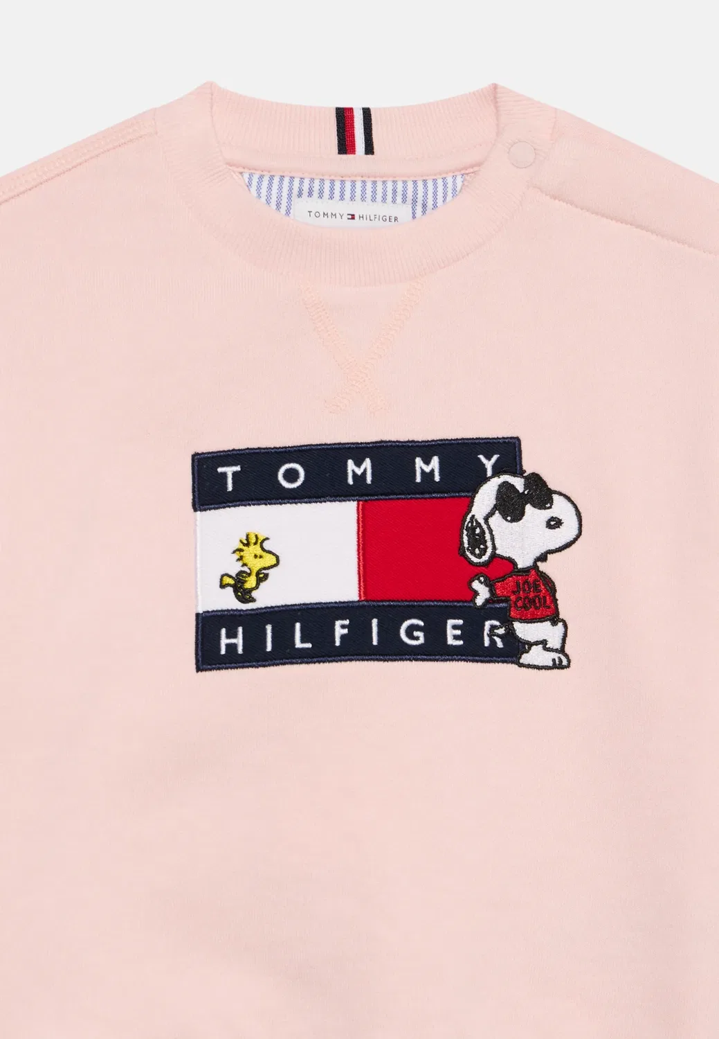 Свитшот унисекс с круглым вырезом Peanuts Tommy Hilfiger, Whimsy Pink — фото 3