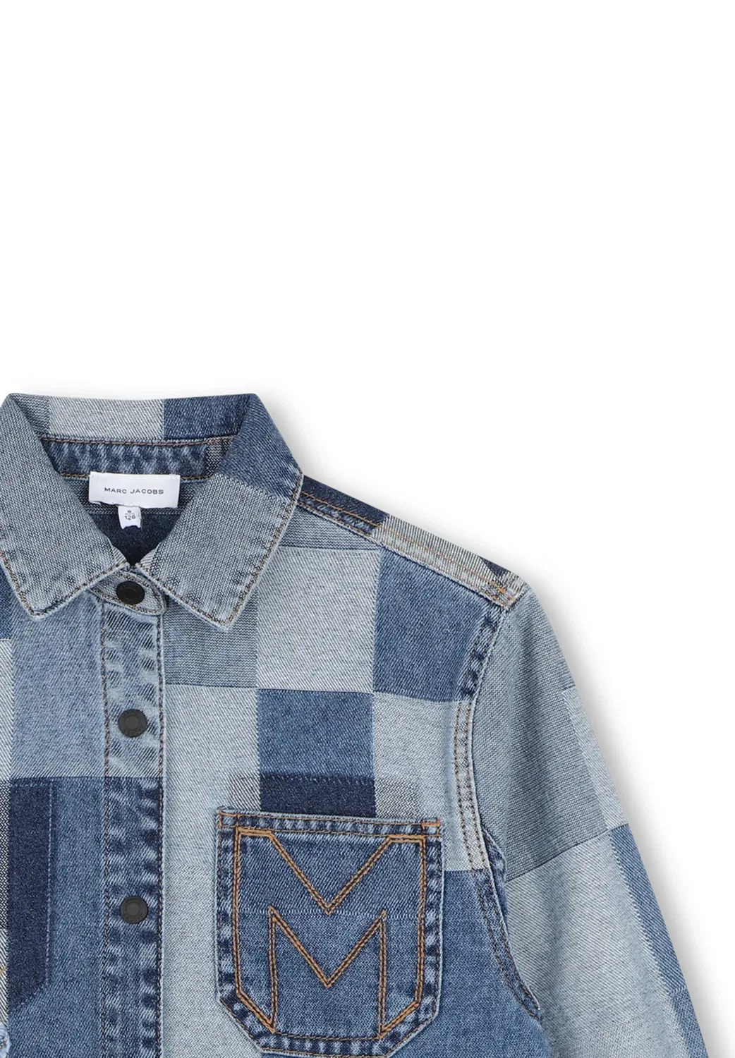 Veste en denim - рубашка Marc Jacobs Kids, Denim Blue — фото 3