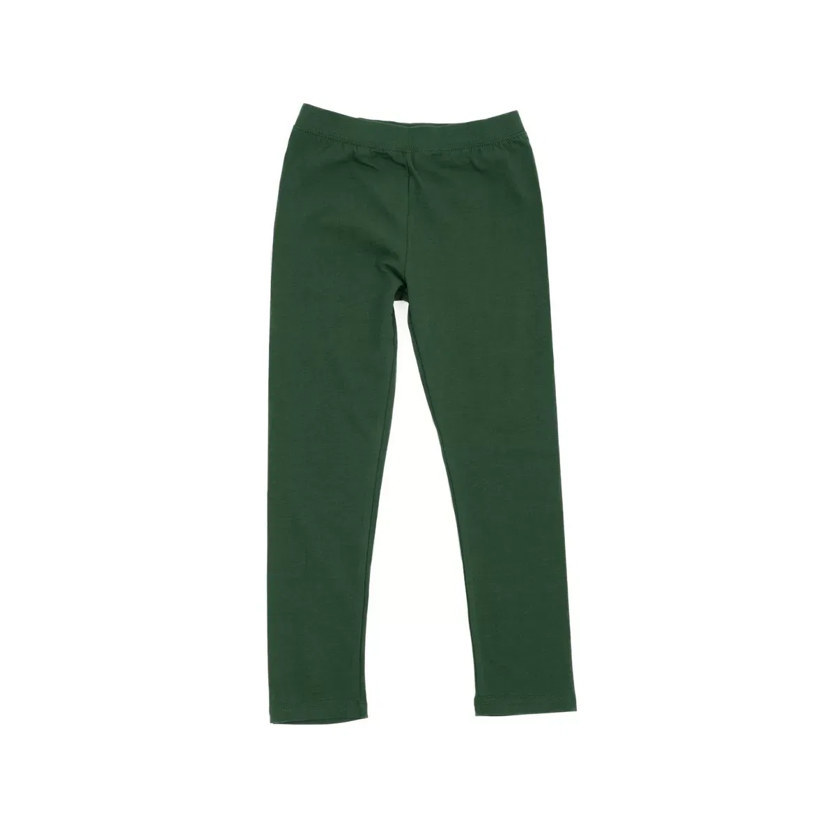 Детские леггинсы для девочек хлопковые LEVERET, Uniform Green