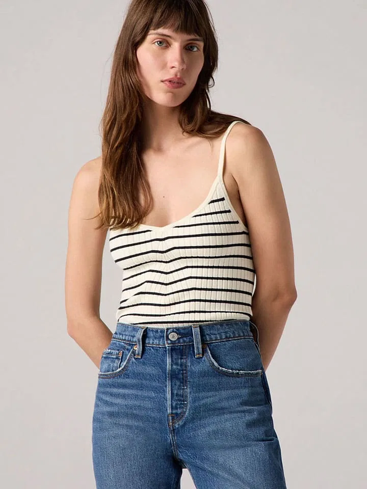 Топ с принтом Levi'S, кремовый — фото 4