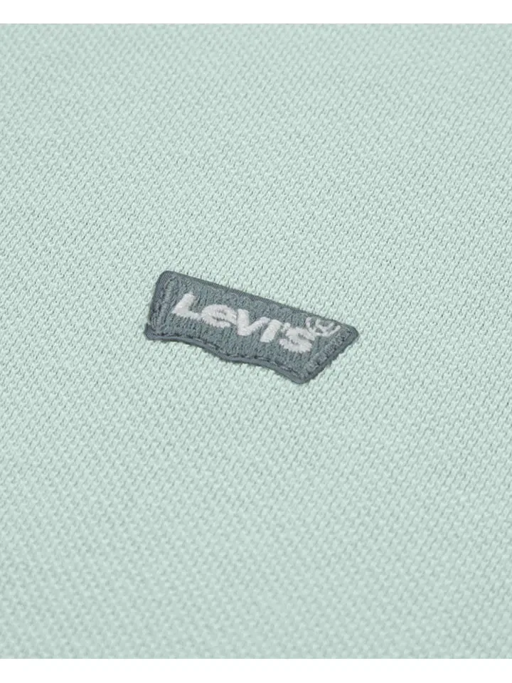 Поло зеленый Levi'S Kids — фото 3