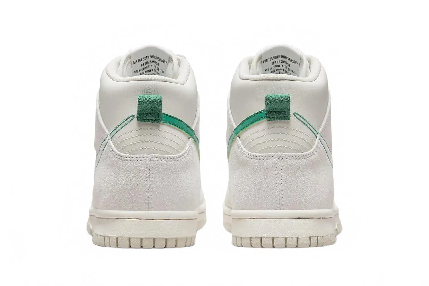 Детские кроссовки Dunk High с платформенной подошвой Nike, First Use Sail — фото 4