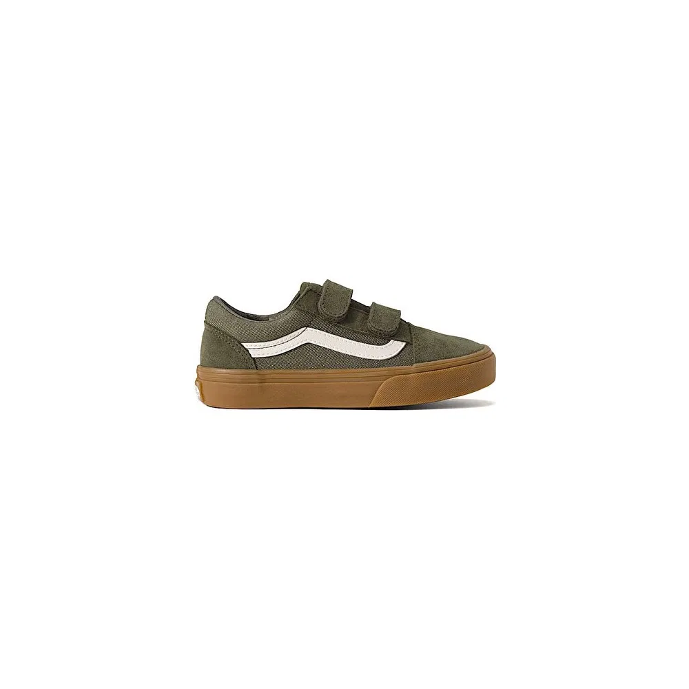 Детские кроссовки Vans Old Skool V, Green